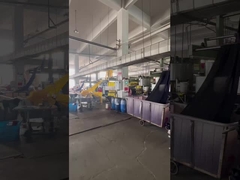 การถ่ายภาพในสถานที่ของกระบวนการผลิตของโรงงานผ้าของ Jiarui Textile Company