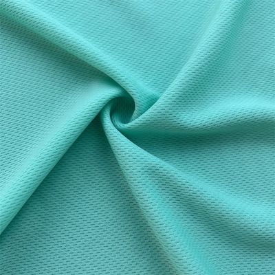 Lightweight 100% Polyester Double 250g Knitted Mesh Fabric Hoodie for Outdoor Fitness